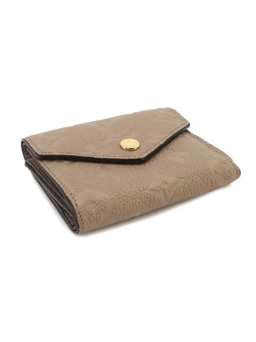 Louis Vuitton Monogram Empreinte Portefeuille Zoe Trifold Wallet Leather